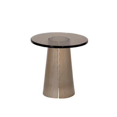 Bent Side Table Big - High - Grey
