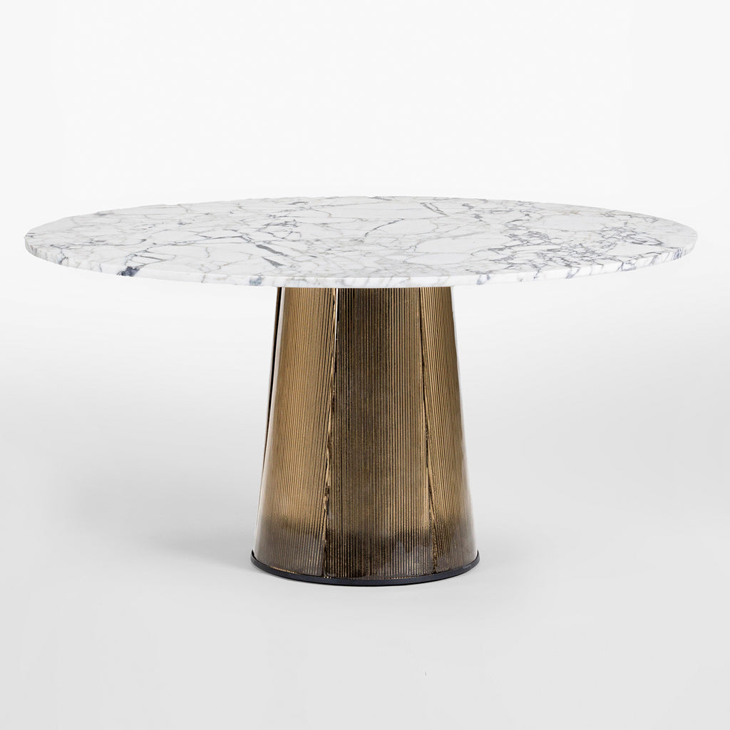 Bent Marble Table