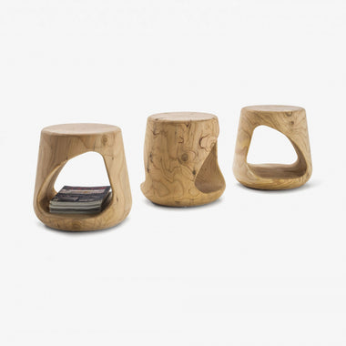 Wood stool - 15