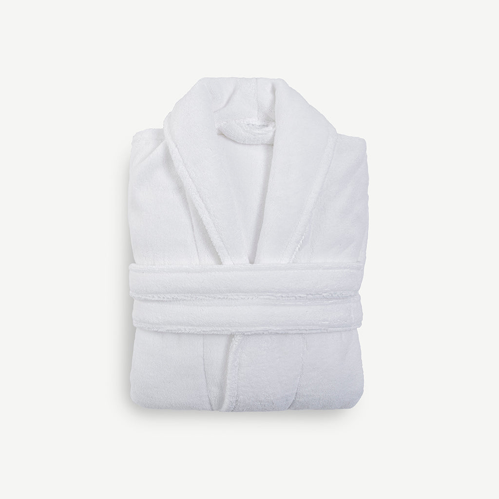 Bath robe eco - White