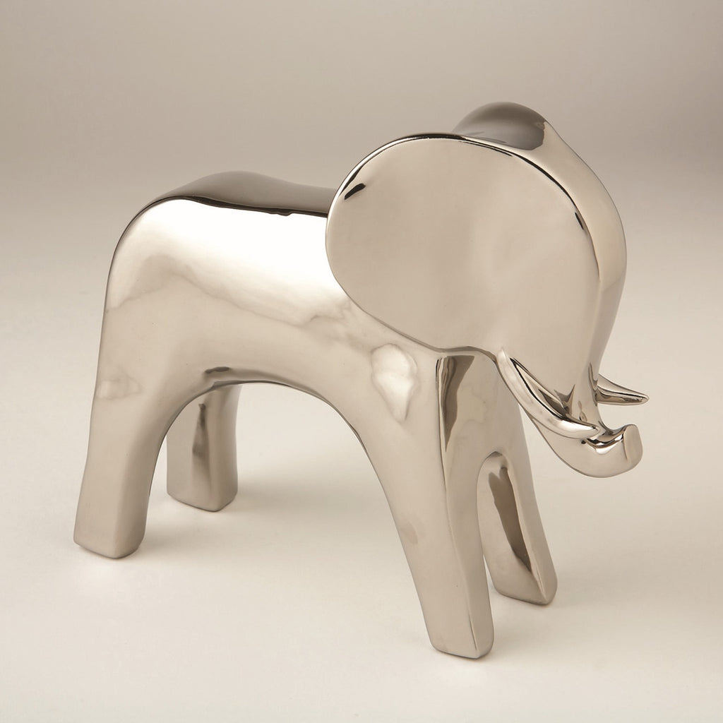 Elephant - Bright Silver