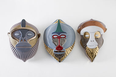 Primates - Ceramic Masks 03