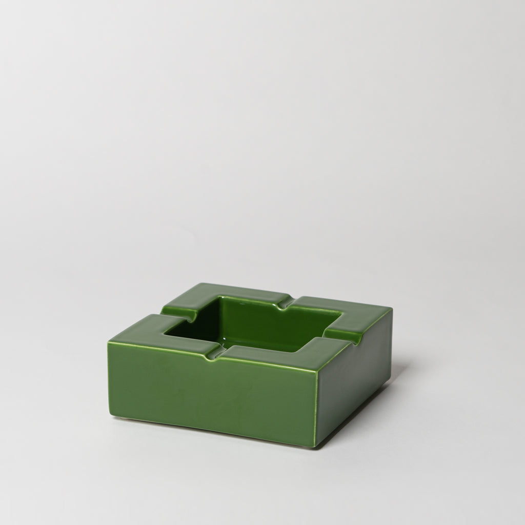 Don't be too square - Ashtray - Glossy Green