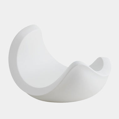 Curl Bowl - Matte White Sm