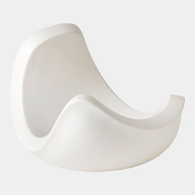 Curl Bowl - Matte White Sm