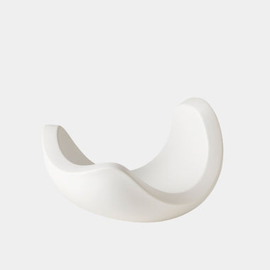 Curl Bowl - Matte White Sm