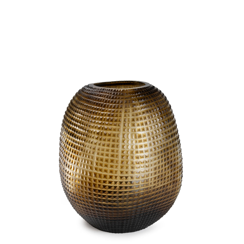 Patara Round - Clear/Dark brown