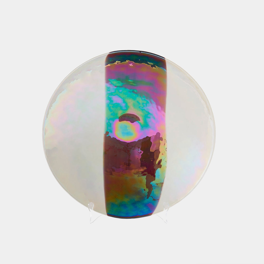 Mirabelle Centerpiece - Ivory/Plum