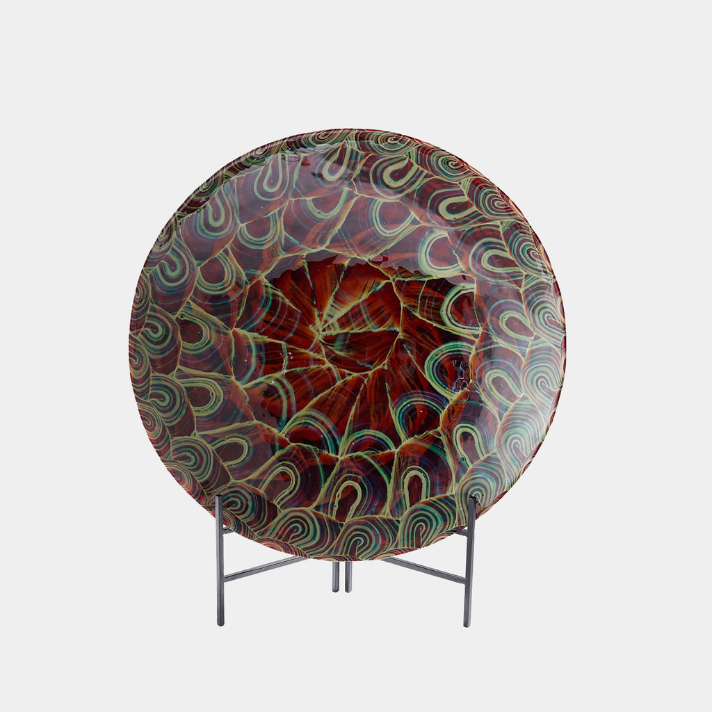 Kaleidoscope Centerpiece - Plum