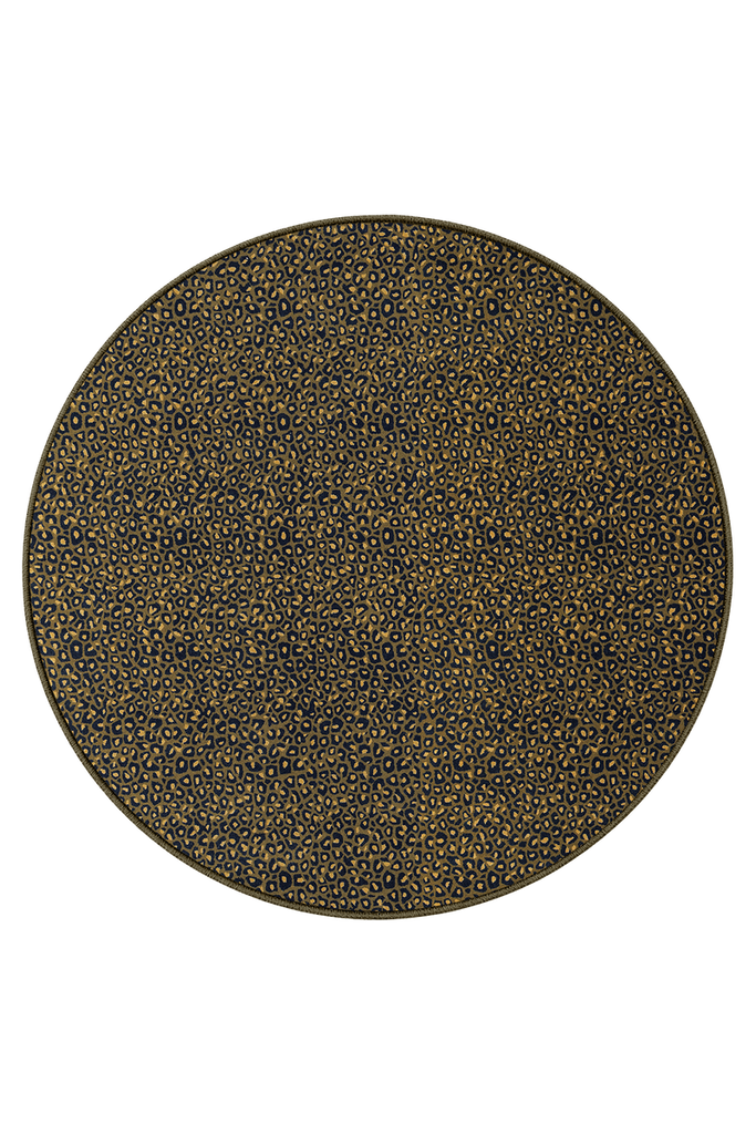 Leopard - Green Round