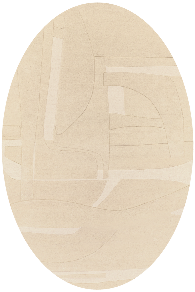 Collage Oval Beige