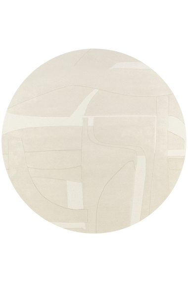 Collage Round White