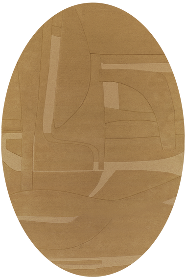 Collage Oval Brown