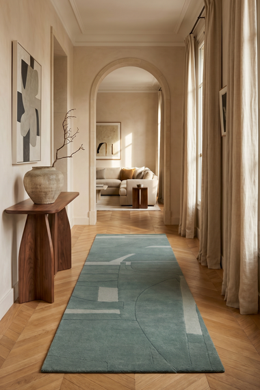 Collage Runner Green