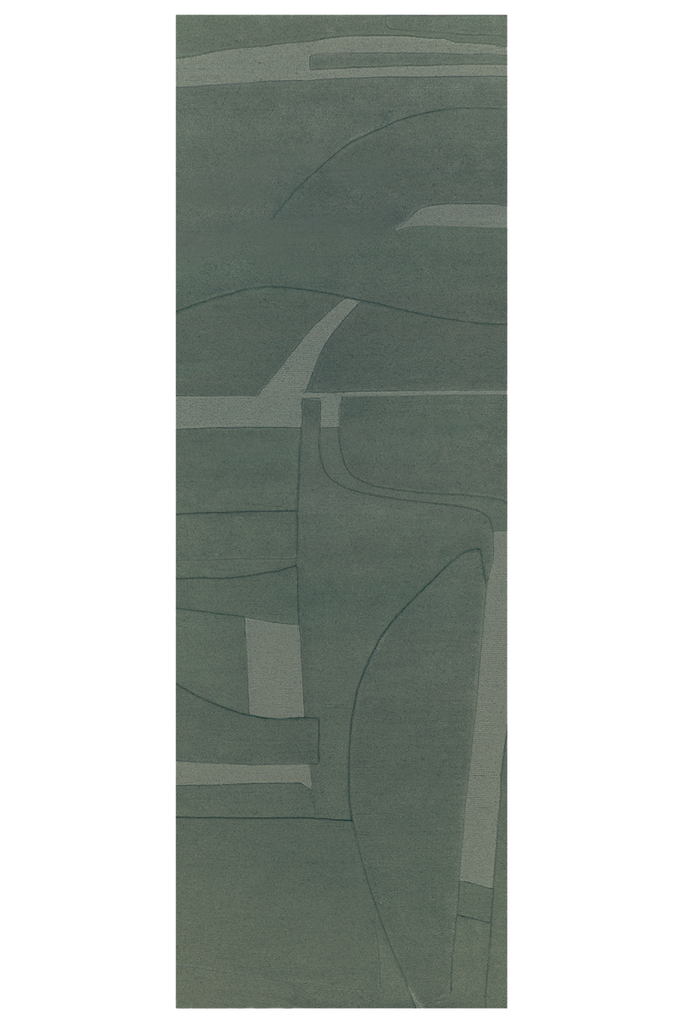 Collage Runner Green