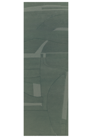 Collage Runner Green