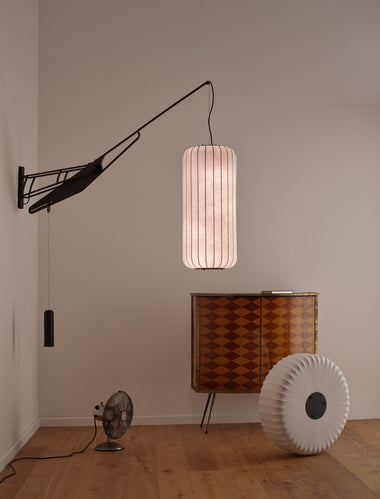 To Silk Arm Wall Light
