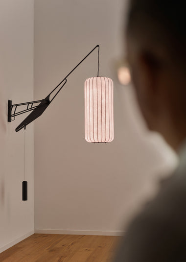 To Silk Arm Wall Light
