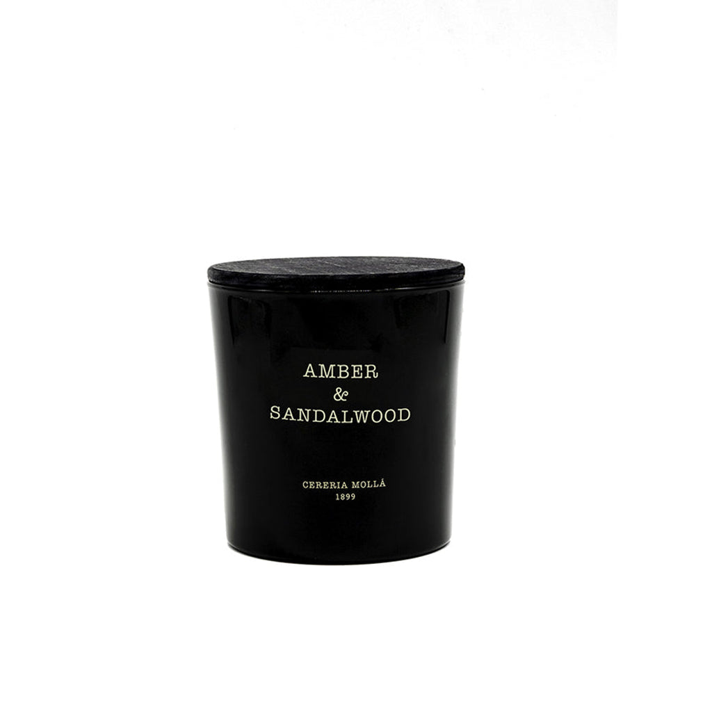 Amber & Sandalwood Candle - Medium