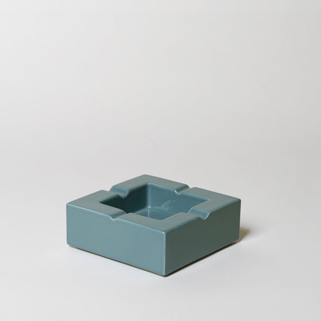 Don't be too square - Ashtray - Glossy Teal
