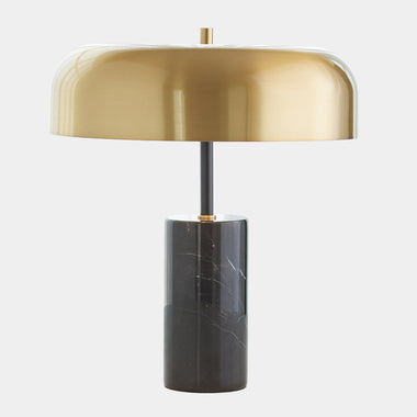 Carly Dome Table Lamp - Gold/Black