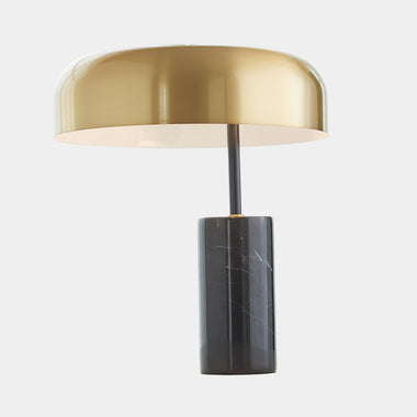 Carly Dome Table Lamp - Gold/Black