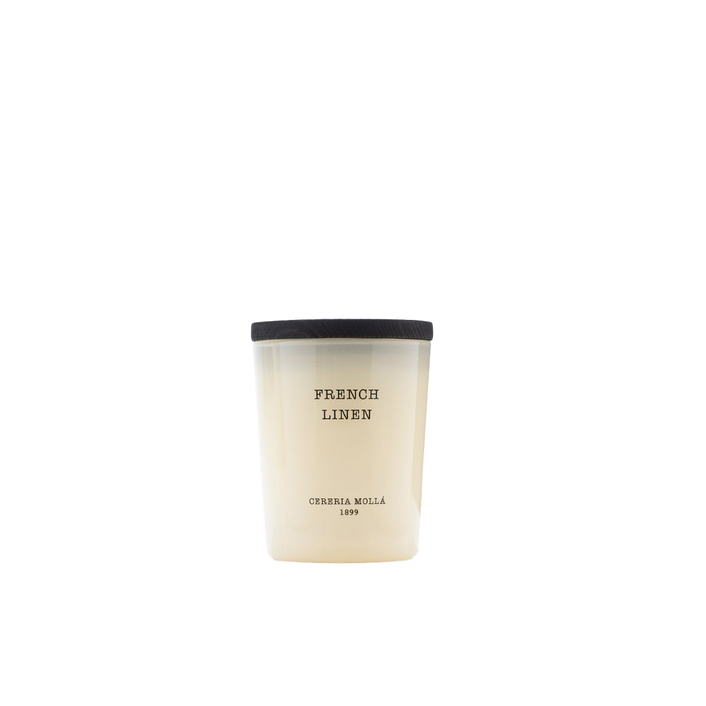 French Linen Candle - Small