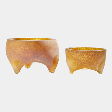 Morfee Tripod Bowl - Frosted Irys Gelp