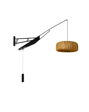 M Silk Arm Wall Light