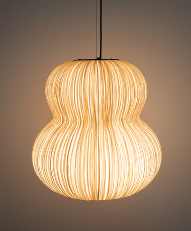 Oji Silk Pendant Light