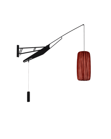 To Silk Arm Wall Light