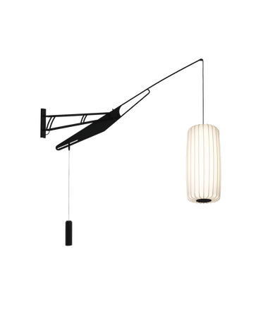 To Silk Arm Wall Light