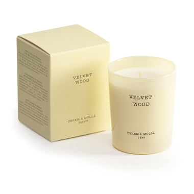 Velvet Wood Candle - Small