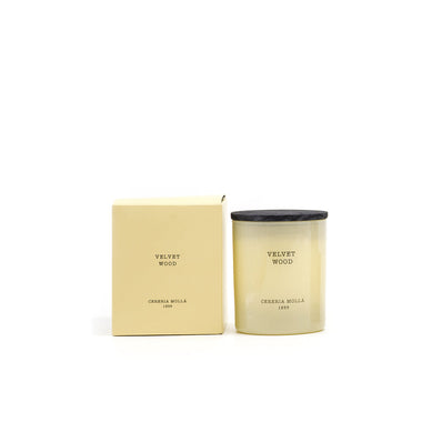 Velvet Wood Candle - Small