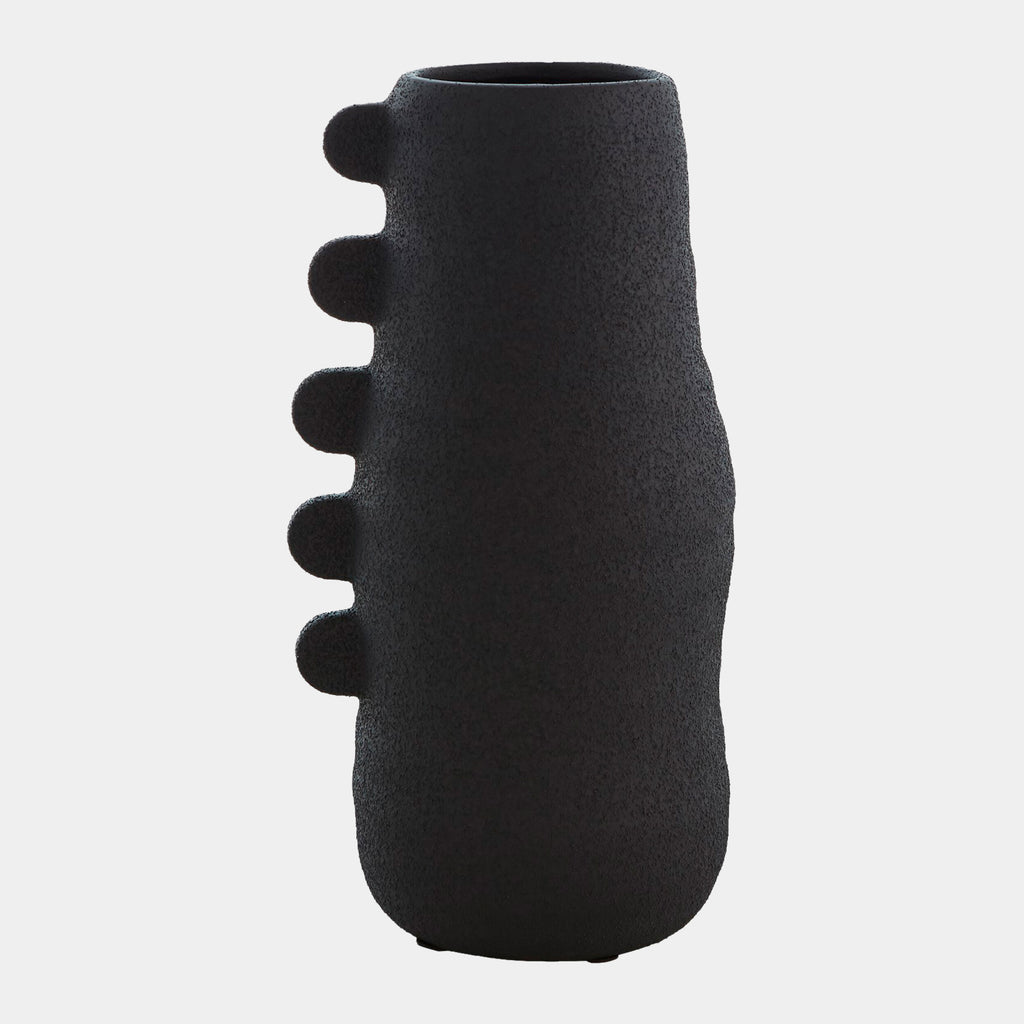 Primitive Porcelain Vase - Black