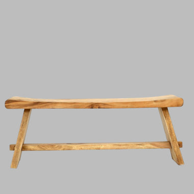 Wood bench