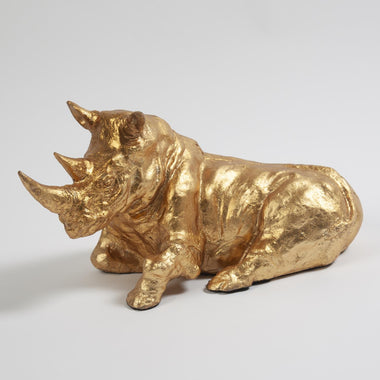 Rhino - Gold Leaf