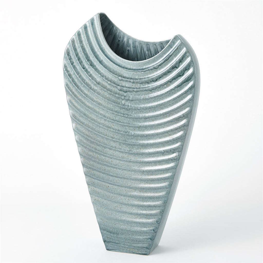 Ripple Vase - Azure XL