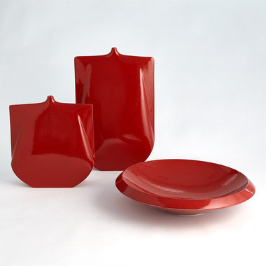 Low Bowl Round - Red