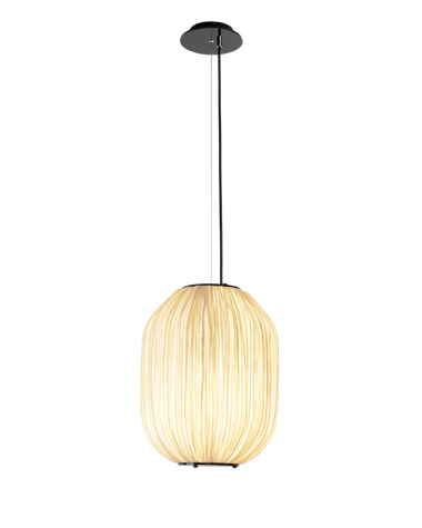 silk metal pendant lamp