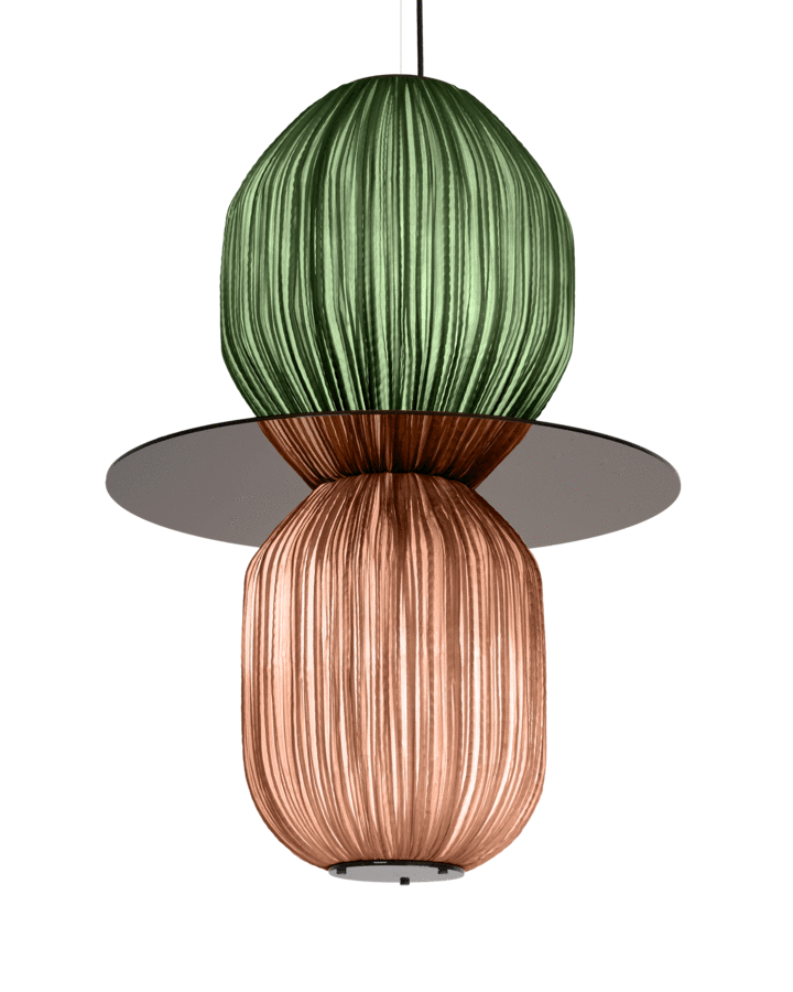 module handmade chandelier gras redwood colors