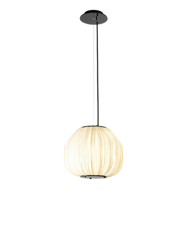 pendant lamp silk cream 