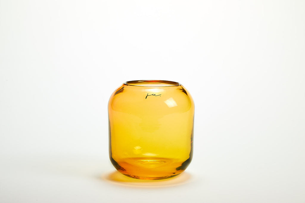 Corina Vase Hurricane XS - Amber