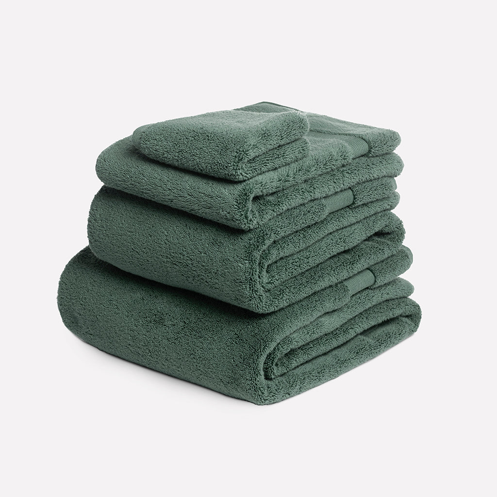 Bath towels eco - Green