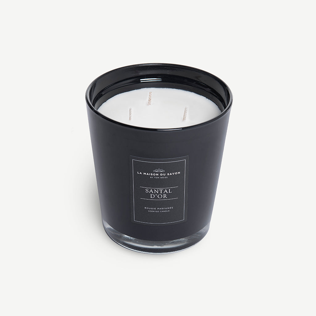 Scented candle L: Santal D'Or