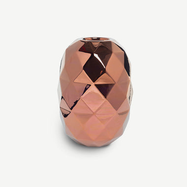 Cut Vase Glossy - Copper
