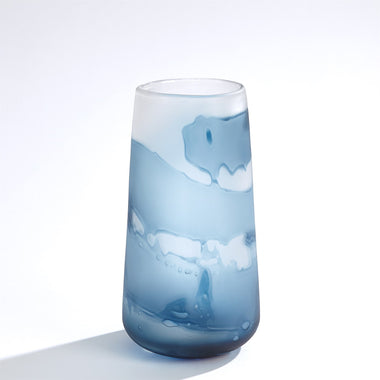 Glacier Vase - Blue - Sm