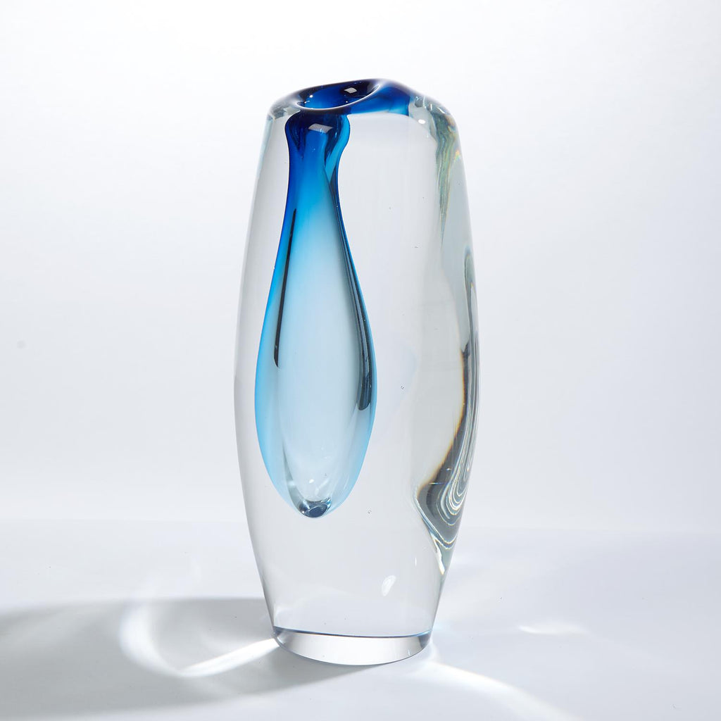 OffSet Vase - Light Blue - Lg