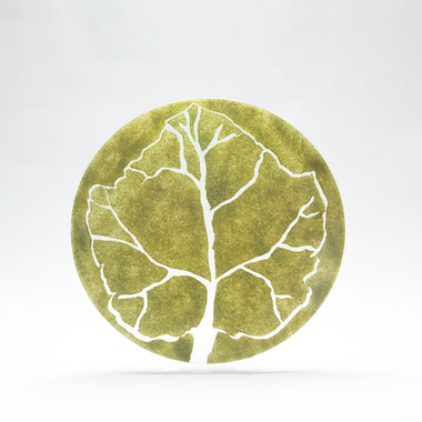 Parra Green Leaf Charger - Sm
