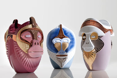 Primates - Ceramic vases 01